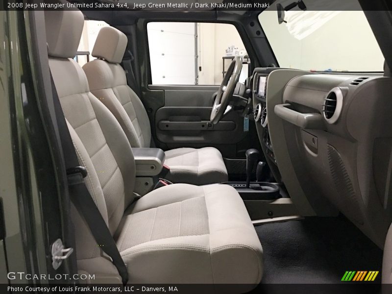 Jeep Green Metallic / Dark Khaki/Medium Khaki 2008 Jeep Wrangler Unlimited Sahara 4x4