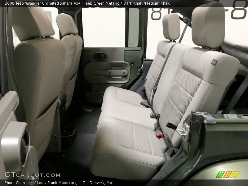 Jeep Green Metallic / Dark Khaki/Medium Khaki 2008 Jeep Wrangler Unlimited Sahara 4x4