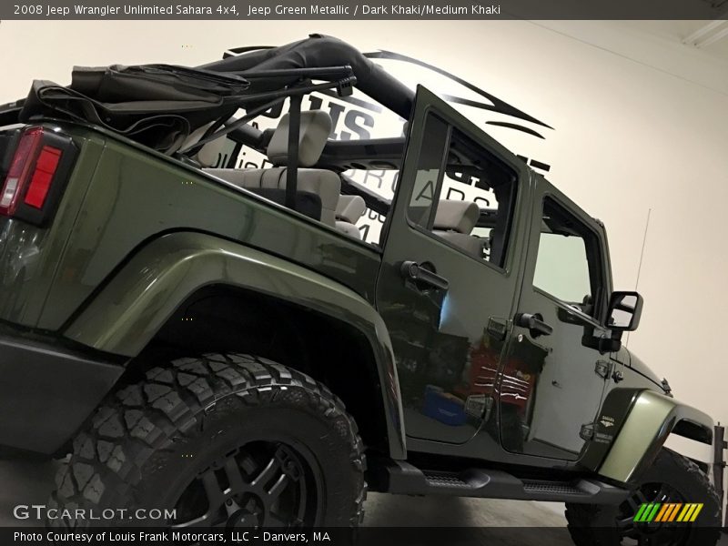 Jeep Green Metallic / Dark Khaki/Medium Khaki 2008 Jeep Wrangler Unlimited Sahara 4x4