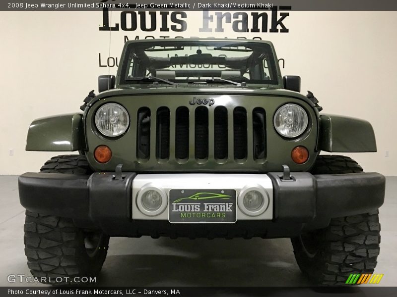 Jeep Green Metallic / Dark Khaki/Medium Khaki 2008 Jeep Wrangler Unlimited Sahara 4x4