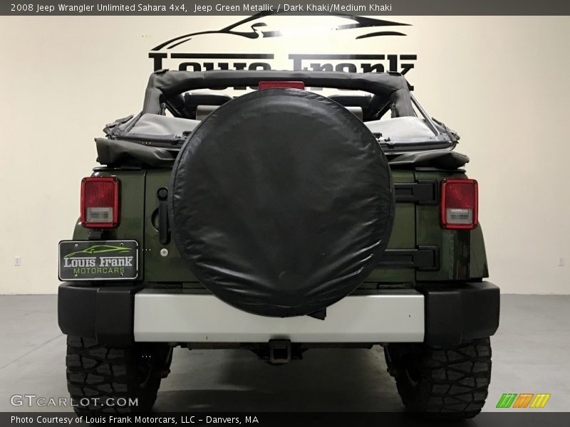 Jeep Green Metallic / Dark Khaki/Medium Khaki 2008 Jeep Wrangler Unlimited Sahara 4x4