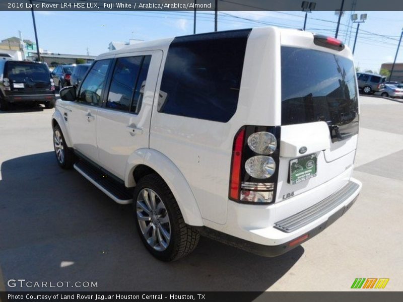 Fuji White / Arabica/Arabica/Almond 2016 Land Rover LR4 HSE LUX