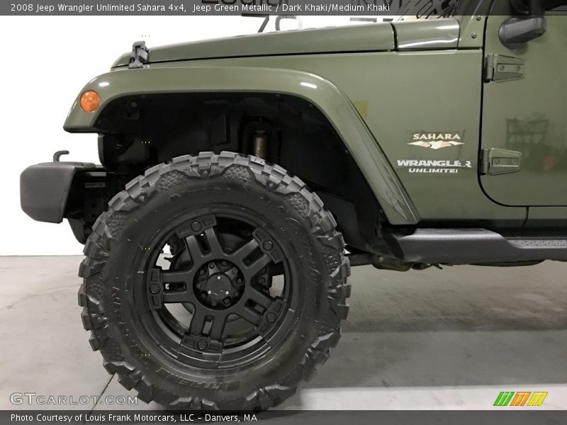 Jeep Green Metallic / Dark Khaki/Medium Khaki 2008 Jeep Wrangler Unlimited Sahara 4x4