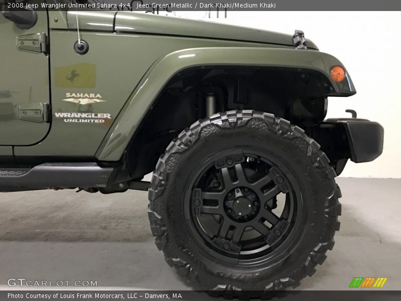 Jeep Green Metallic / Dark Khaki/Medium Khaki 2008 Jeep Wrangler Unlimited Sahara 4x4