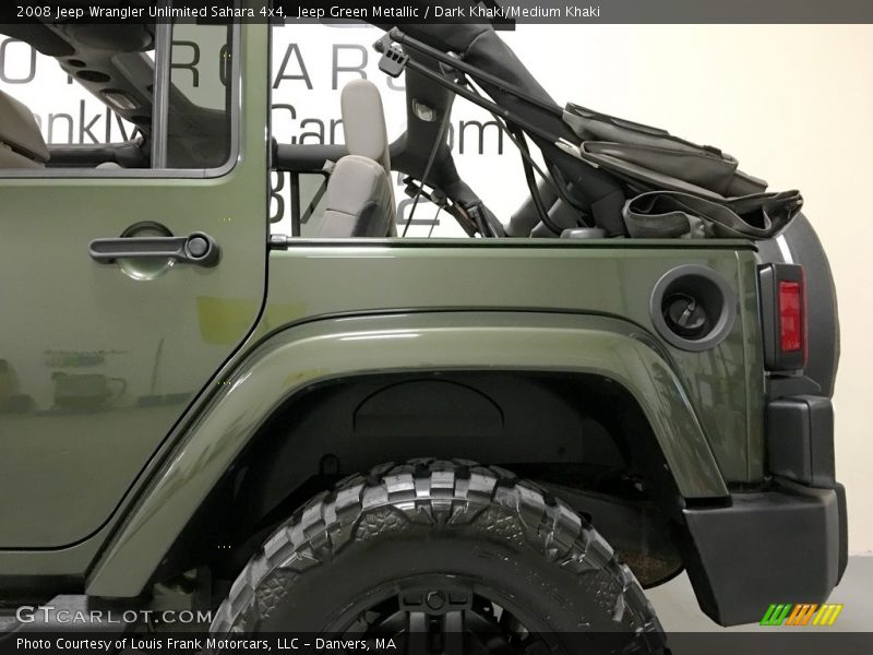 Jeep Green Metallic / Dark Khaki/Medium Khaki 2008 Jeep Wrangler Unlimited Sahara 4x4