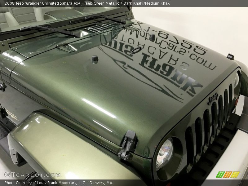 Jeep Green Metallic / Dark Khaki/Medium Khaki 2008 Jeep Wrangler Unlimited Sahara 4x4