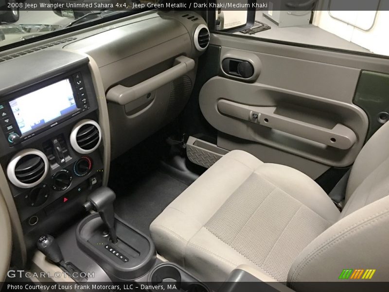 Jeep Green Metallic / Dark Khaki/Medium Khaki 2008 Jeep Wrangler Unlimited Sahara 4x4