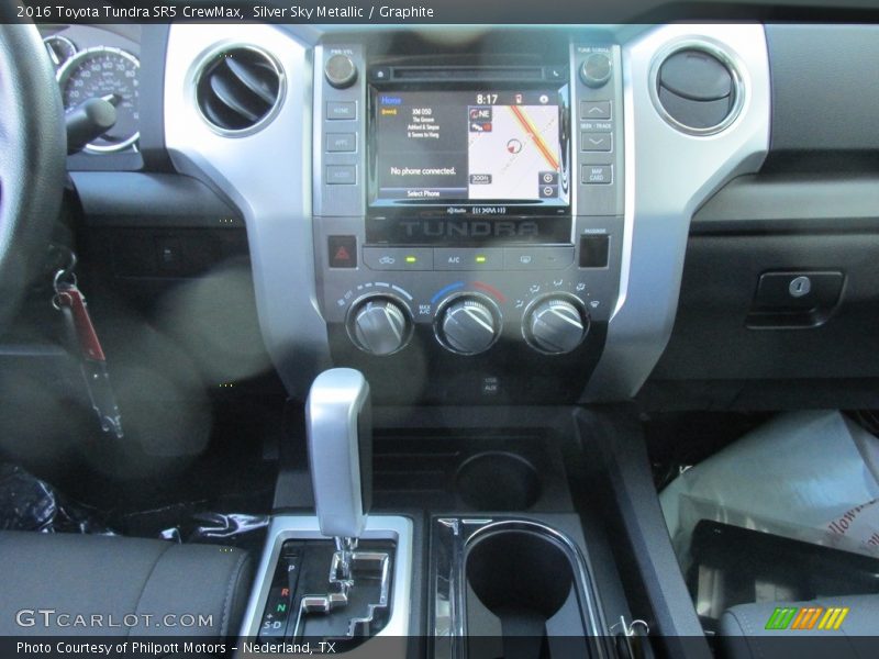 Silver Sky Metallic / Graphite 2016 Toyota Tundra SR5 CrewMax