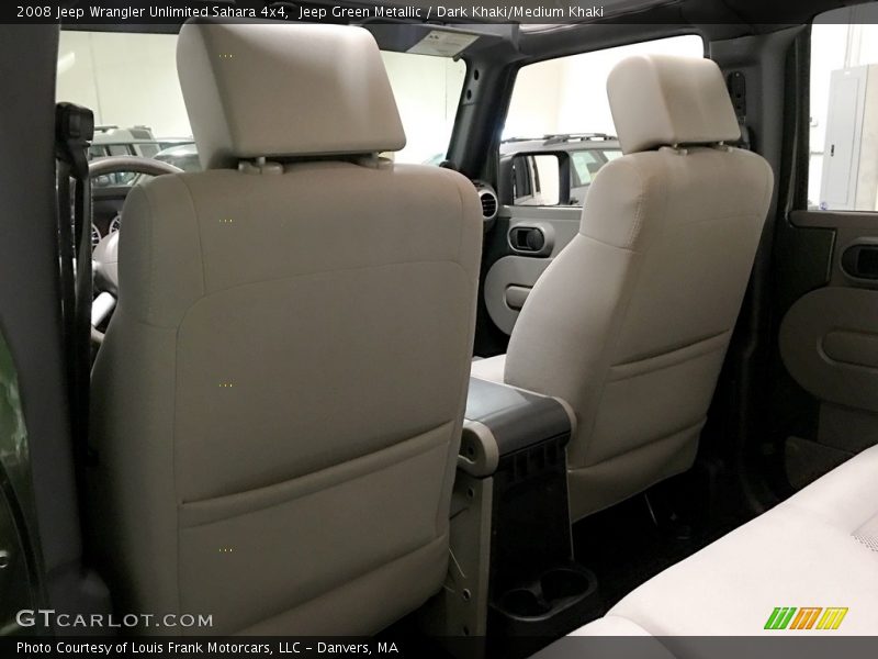 Jeep Green Metallic / Dark Khaki/Medium Khaki 2008 Jeep Wrangler Unlimited Sahara 4x4