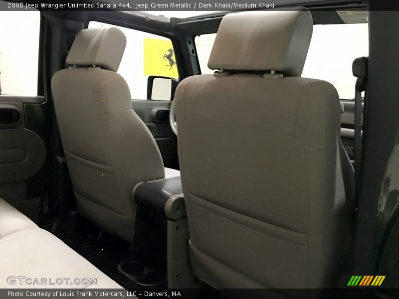Jeep Green Metallic / Dark Khaki/Medium Khaki 2008 Jeep Wrangler Unlimited Sahara 4x4