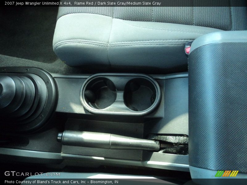 Flame Red / Dark Slate Gray/Medium Slate Gray 2007 Jeep Wrangler Unlimited X 4x4