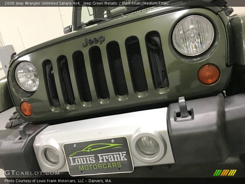 Jeep Green Metallic / Dark Khaki/Medium Khaki 2008 Jeep Wrangler Unlimited Sahara 4x4