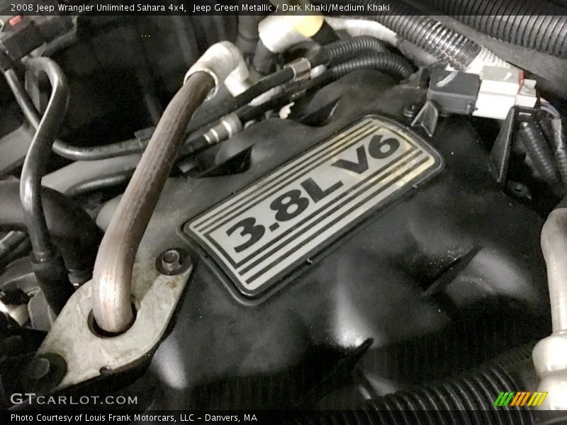 Jeep Green Metallic / Dark Khaki/Medium Khaki 2008 Jeep Wrangler Unlimited Sahara 4x4