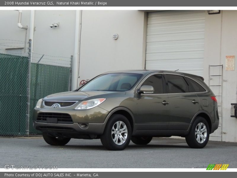 Natural Khaki Metallic / Beige 2008 Hyundai Veracruz GLS