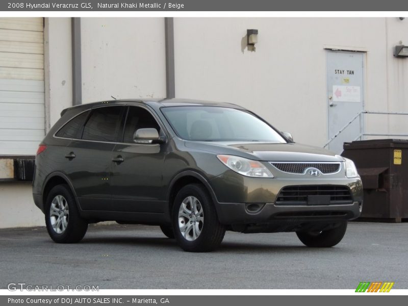 Natural Khaki Metallic / Beige 2008 Hyundai Veracruz GLS