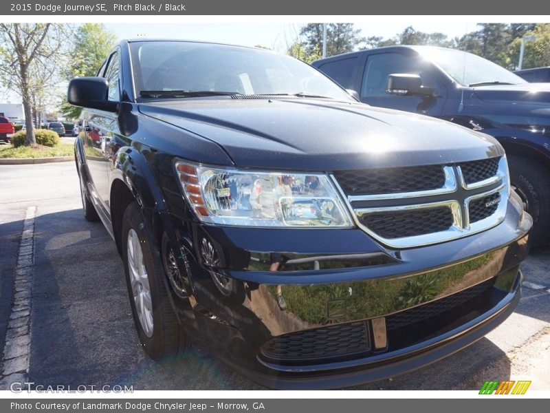 Pitch Black / Black 2015 Dodge Journey SE