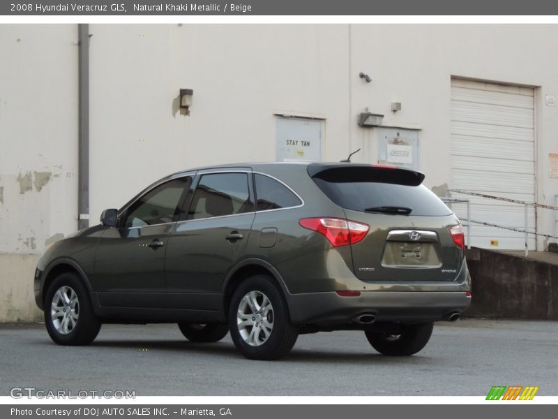 Natural Khaki Metallic / Beige 2008 Hyundai Veracruz GLS