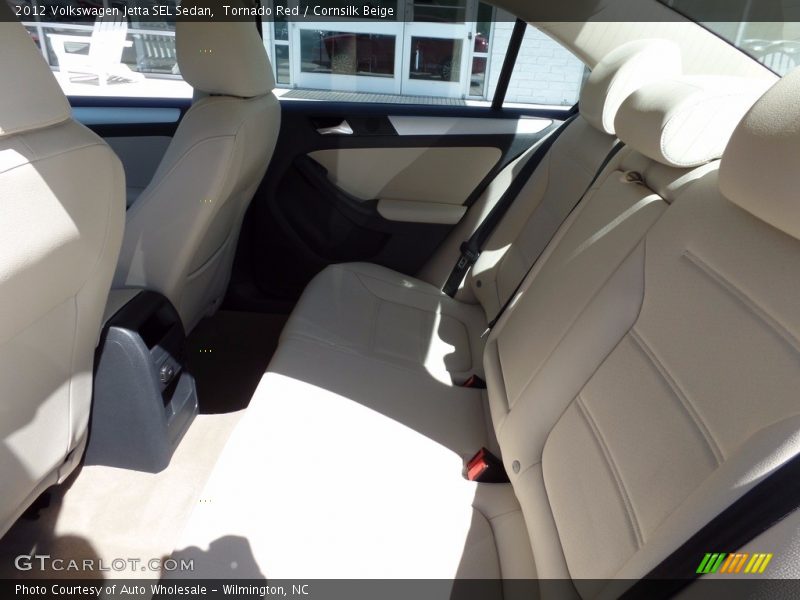 Tornado Red / Cornsilk Beige 2012 Volkswagen Jetta SEL Sedan