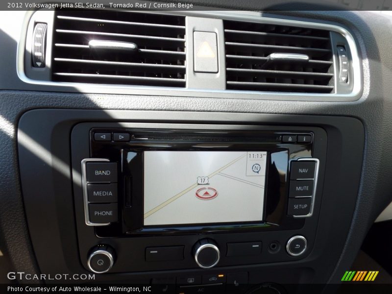 Tornado Red / Cornsilk Beige 2012 Volkswagen Jetta SEL Sedan