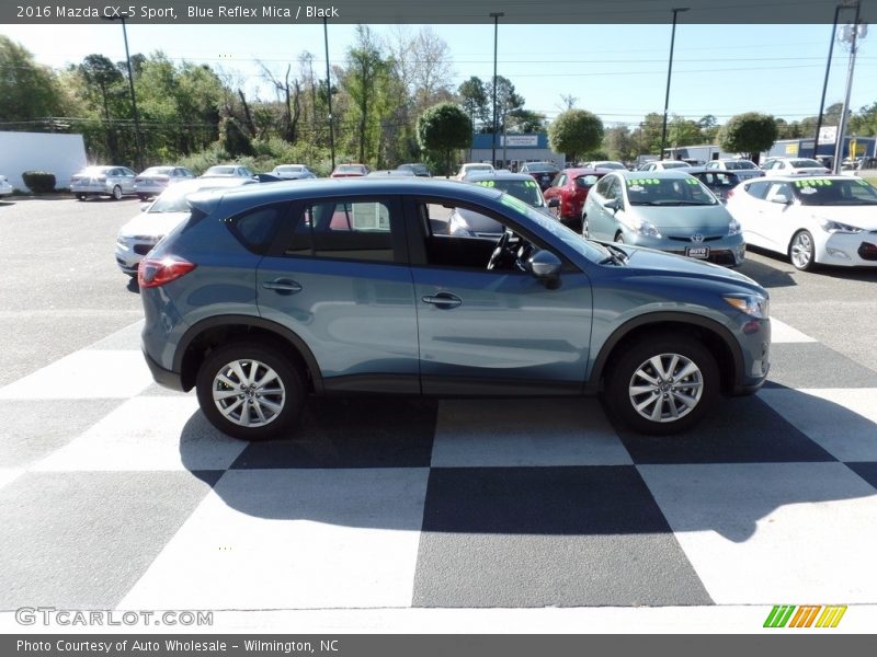 Blue Reflex Mica / Black 2016 Mazda CX-5 Sport