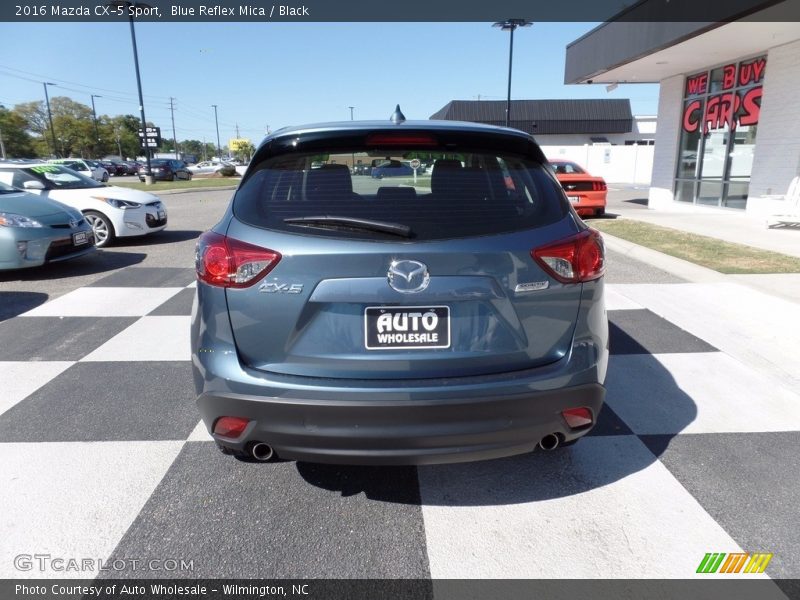 Blue Reflex Mica / Black 2016 Mazda CX-5 Sport