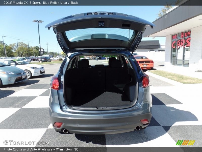 Blue Reflex Mica / Black 2016 Mazda CX-5 Sport