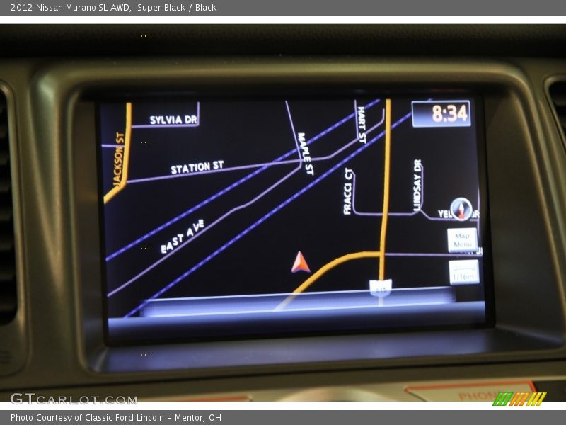 Super Black / Black 2012 Nissan Murano SL AWD