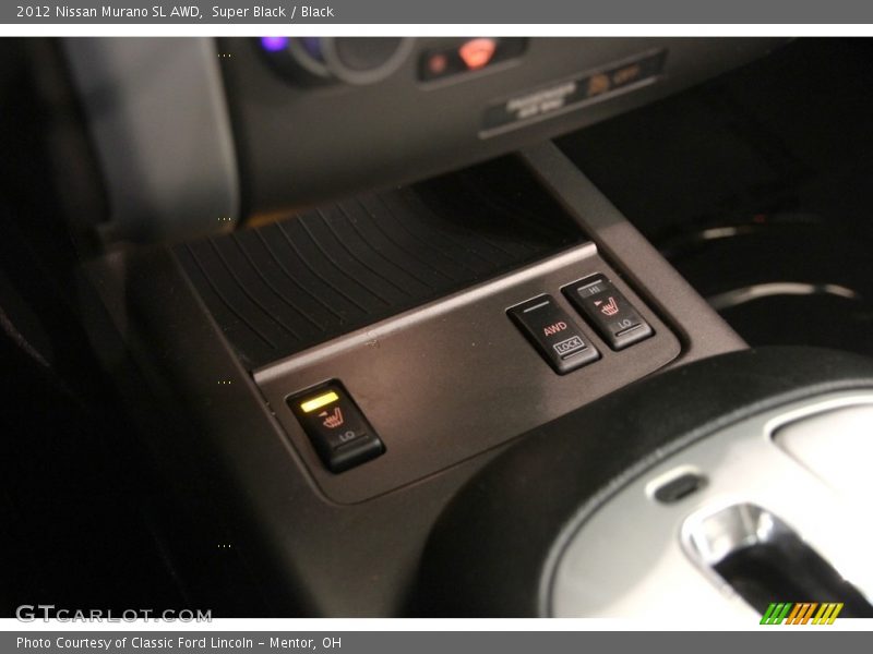 Super Black / Black 2012 Nissan Murano SL AWD