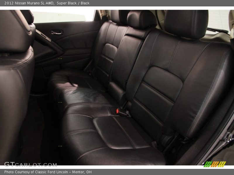 Super Black / Black 2012 Nissan Murano SL AWD
