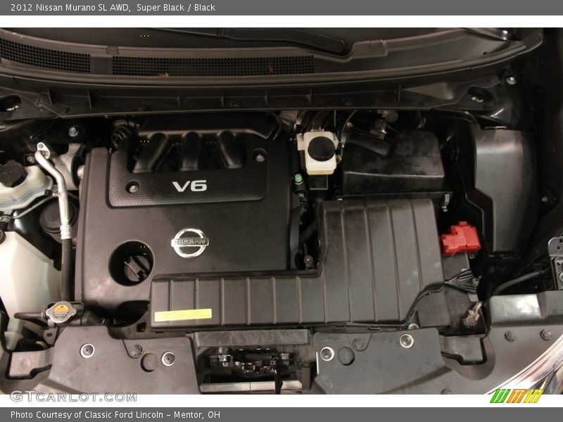 Super Black / Black 2012 Nissan Murano SL AWD