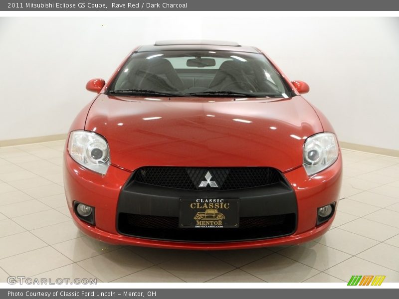 Rave Red / Dark Charcoal 2011 Mitsubishi Eclipse GS Coupe