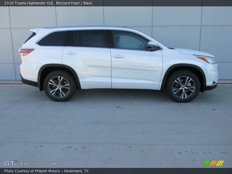  2016 Highlander XLE Blizzard Pearl