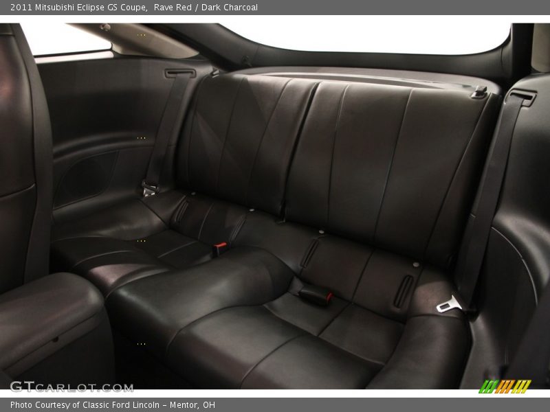 Rear Seat of 2011 Eclipse GS Coupe