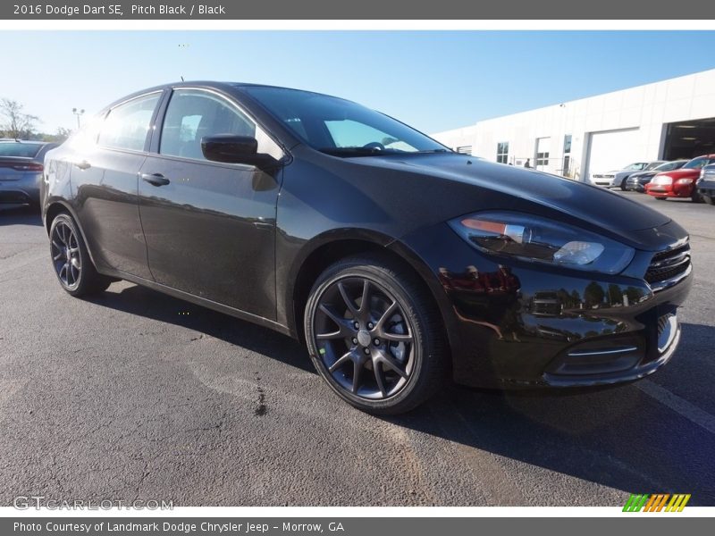 Pitch Black / Black 2016 Dodge Dart SE