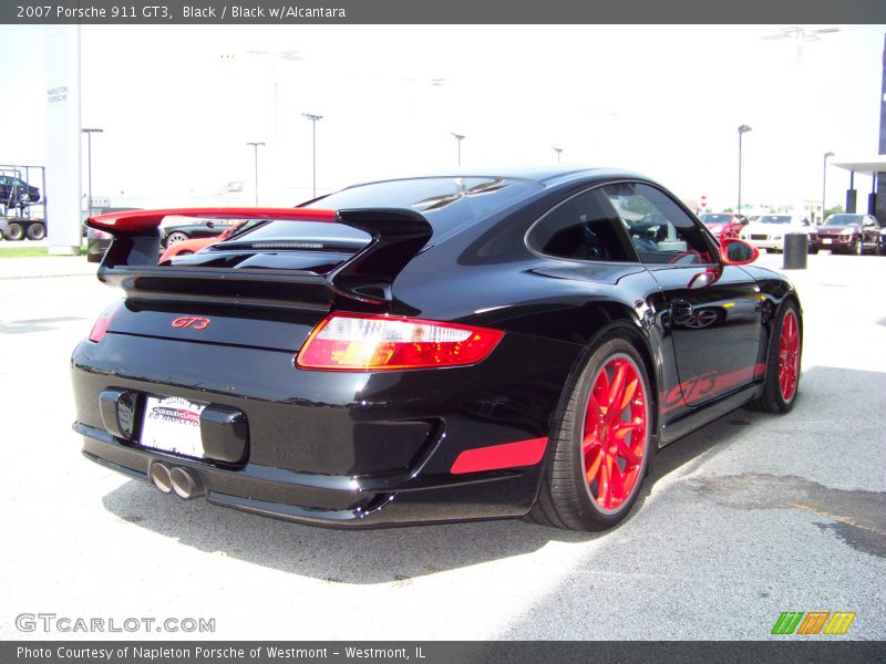 Black / Black w/Alcantara 2007 Porsche 911 GT3