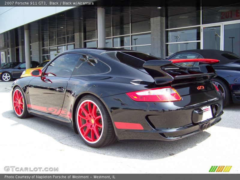 Black / Black w/Alcantara 2007 Porsche 911 GT3