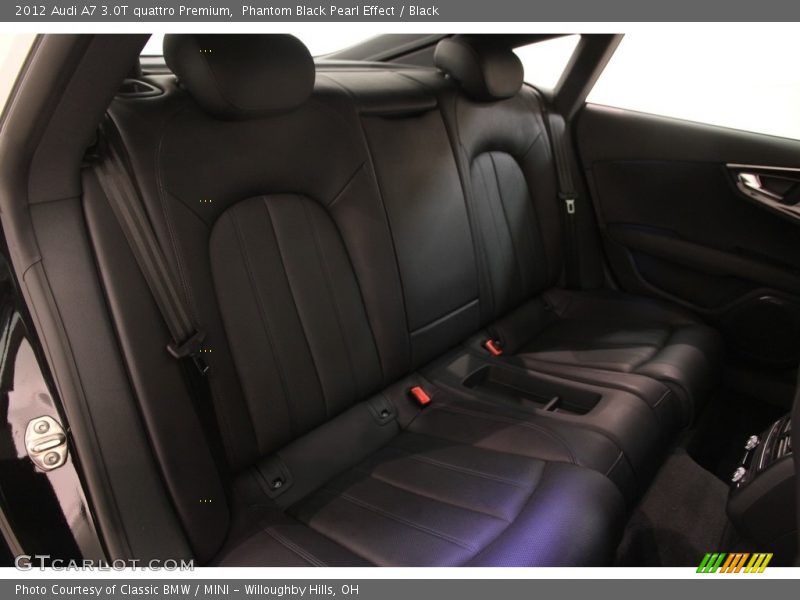 Phantom Black Pearl Effect / Black 2012 Audi A7 3.0T quattro Premium