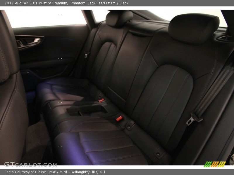 Phantom Black Pearl Effect / Black 2012 Audi A7 3.0T quattro Premium