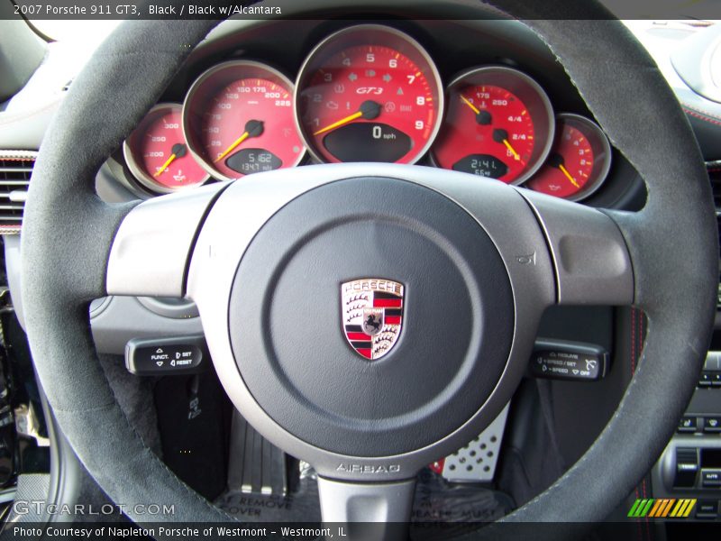 Black / Black w/Alcantara 2007 Porsche 911 GT3