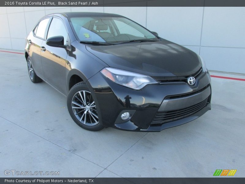 Black Sand Pearl / Ash 2016 Toyota Corolla LE Plus