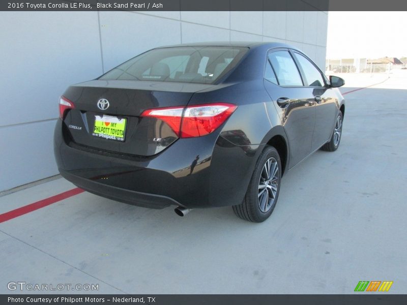 Black Sand Pearl / Ash 2016 Toyota Corolla LE Plus