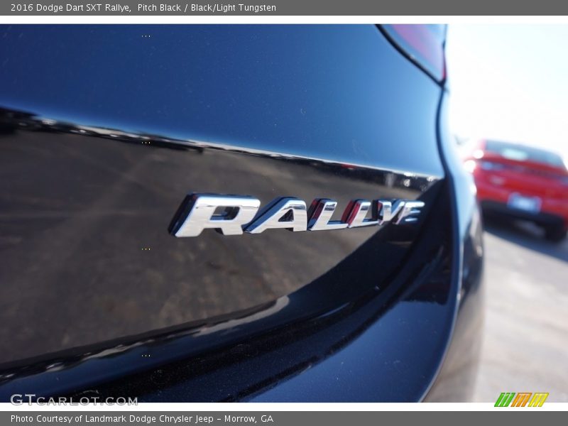 Pitch Black / Black/Light Tungsten 2016 Dodge Dart SXT Rallye