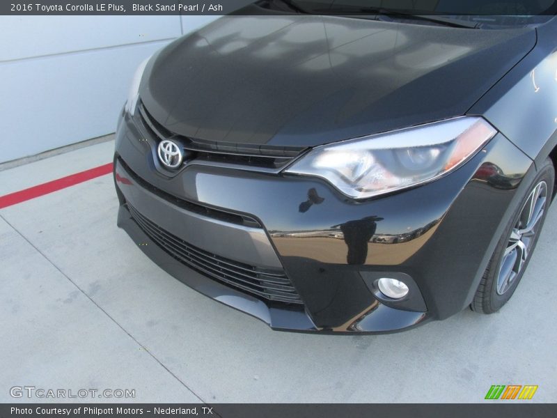 Black Sand Pearl / Ash 2016 Toyota Corolla LE Plus