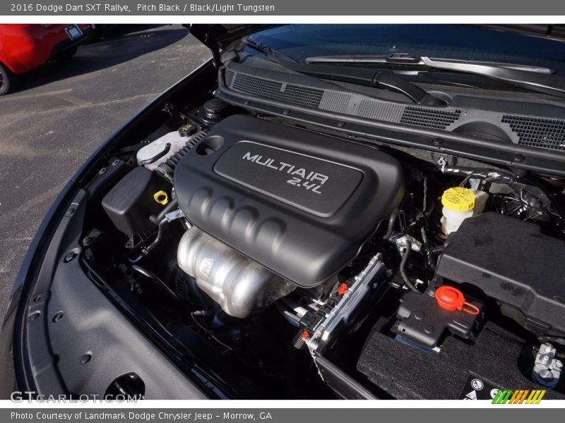 Pitch Black / Black/Light Tungsten 2016 Dodge Dart SXT Rallye