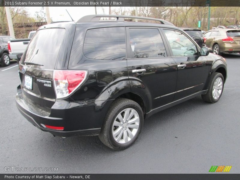 Obsidian Black Pearl / Black 2011 Subaru Forester 2.5 X Premium