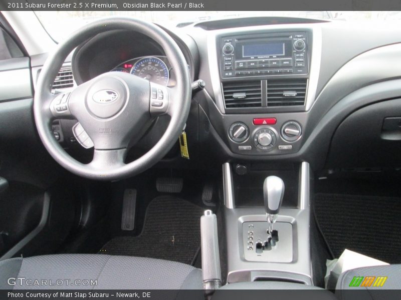 Obsidian Black Pearl / Black 2011 Subaru Forester 2.5 X Premium