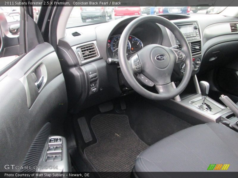 Obsidian Black Pearl / Black 2011 Subaru Forester 2.5 X Premium