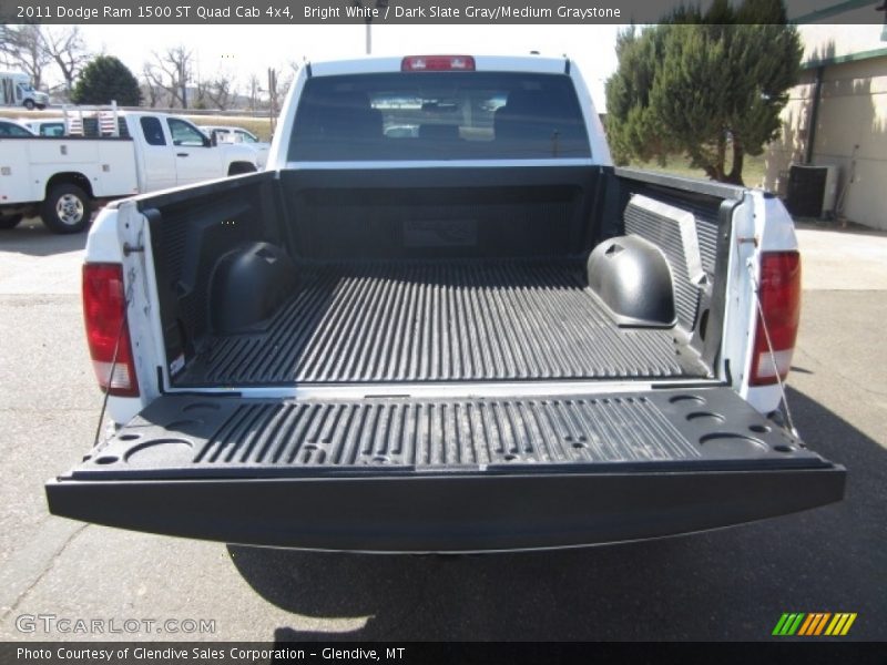Bright White / Dark Slate Gray/Medium Graystone 2011 Dodge Ram 1500 ST Quad Cab 4x4