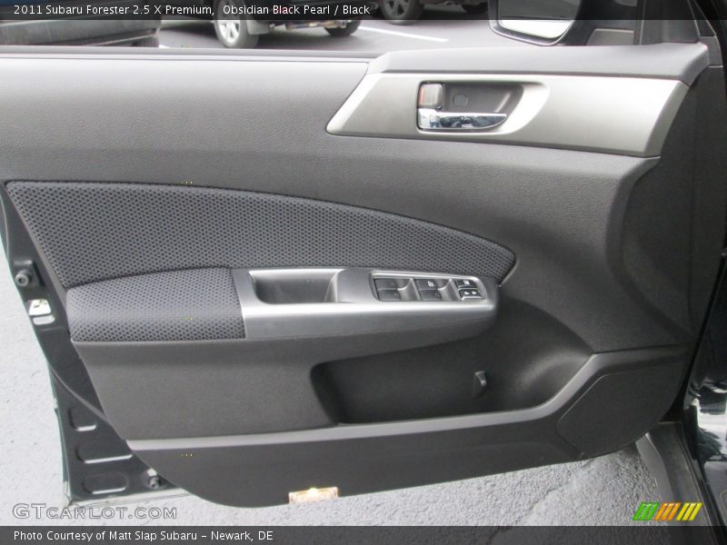Obsidian Black Pearl / Black 2011 Subaru Forester 2.5 X Premium