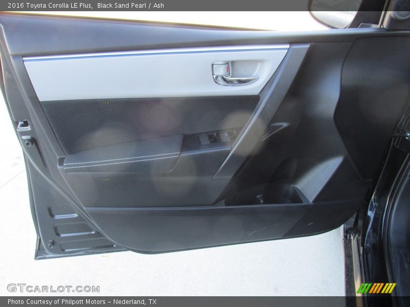 Black Sand Pearl / Ash 2016 Toyota Corolla LE Plus